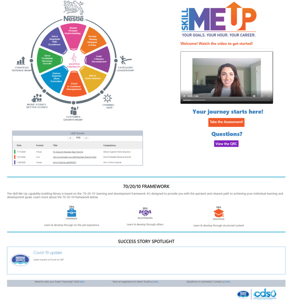 Protected: CASE STUDY: ‘Skill Me Up’ @ Nestle Waters: Using ADDIE + Creating a 70-20-10 Capability-Building Experience for Adult Learners